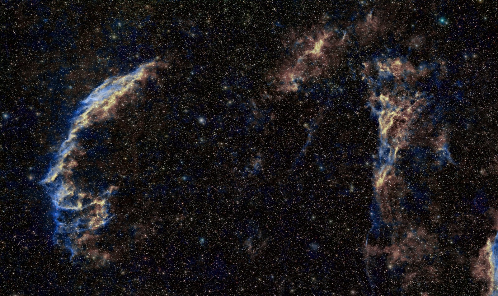 John Maclean’s photograph of the Eastern Veil Nebula, C33